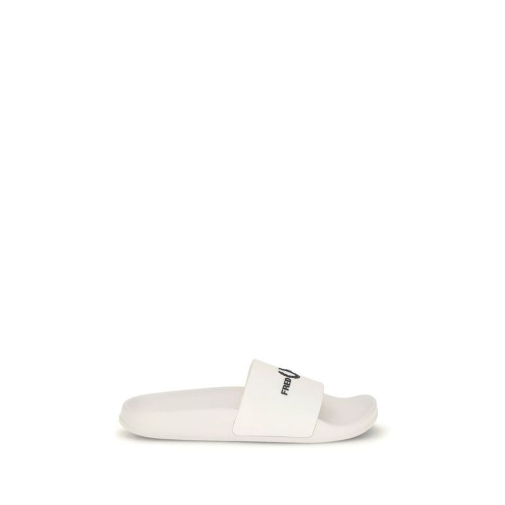 Fred Perry White Rubber Men's Sandals